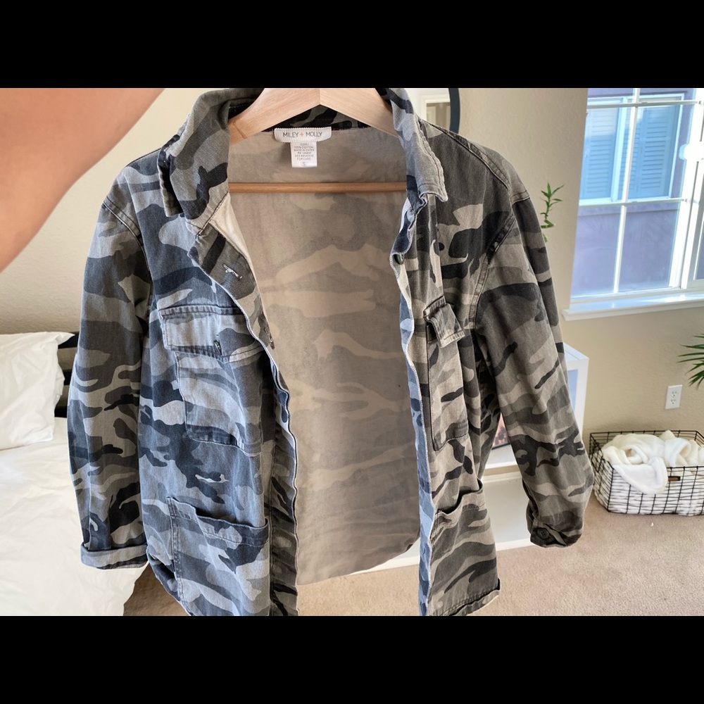 Camp jean jacket